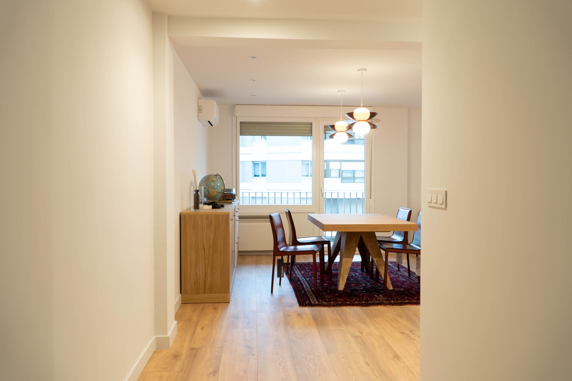 Vivienda con distribución funcional