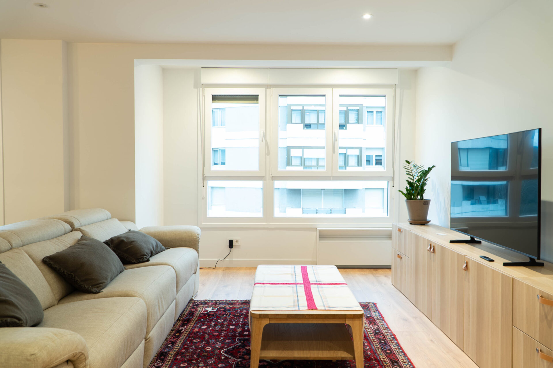 Vivienda con distribución funcional